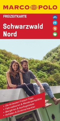 Abbildung von: MARCO POLO Freizeitkarte 38 Schwarzwald Nord 1:100.000 - MAIRDUMONT