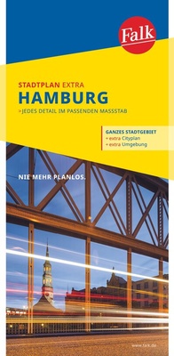 Abbildung von: Falk Stadtplan Extra Hamburg 1:22.500 - FALK, OSTFILDERN