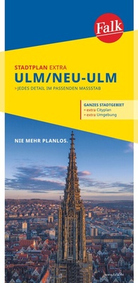 Abbildung von: Falk Stadtplan Extra Ulm, Neu-Ulm 1:20.000 - Falk ein Imprint von MAIRDUMONT