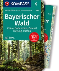 Abbildung von: KOMPASS Wanderführer Bayerischer Wald - KOMPASS-Karten