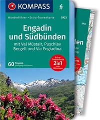 Abbildung von: KOMPASS Wanderführer Engadin und Südbünden, 60 Touren mit Extra-Tourenkarte - KOMPASS-Karten