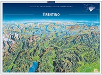 Abbildung von: KOMPASS Panorama-Poster Trentino, Trento - KOMPASS-Karten