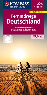 Abbildung von: KOMPASS Radfernwege Deutschland - KOMPASS-Karten