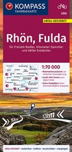Cover: KOMPASS Fahrradkarte 3356 Rh&ouml;n, Fulda 1:70.000 - KOMPASS-Karten
