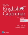 Cover: Azar-Hagen Grammar - (Ae) - 5th Edition - Student Book with Myenglishlab - Basic English Grammar - Pearson Education ESL