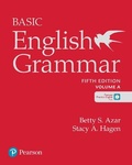 Cover: Azar-Hagen Grammar - (Ae) - 5th Edition - Student Book a with App - Basic English Grammar - Pearson Education ESL
