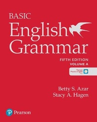 Enlarge image Cover: Azar-Hagen Grammar - (Ae) - 5th Edition - Student Book a with App - Basic English Grammar - Pearson Education ESL