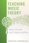 Cover: Teaching Music Theory - Oxford University Press Inc