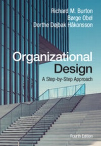 Enlarge image Cover: Organizational Design - Cambridge University Press