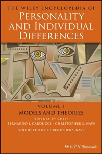 Enlarge image Cover: The Wiley Encyclopedia of Personality and Individual Differences, Models and Theories - Wiley