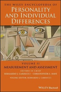 Enlarge image Cover: The Wiley Encyclopedia of Personality and Individual Differences, Measurement and Assessment - Wiley