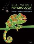 Cover: Real World Psychology - Wiley