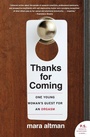 Cover: Thanks for Coming - HarperCollins