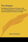 Cover: Two Essays - Kessinger Publishing