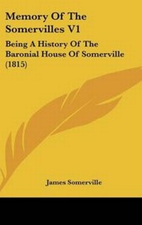 Enlarge image Cover: Memory Of The Somervilles V1 - Kessinger Publishing