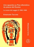 Cover: Uno sguardo su Pisa ellenistica da piazza del Duomo - Archaeopress