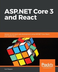 Enlarge image Cover: ASP.NET Core 3 and React - Packt Publishing