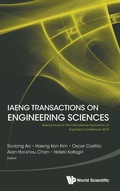 Cover: Iaeng Transactions On Engineering Sciences: Special Issue For The International Association Of Engineers Conferences 2019 - World Scientific Publishing Co Pte Ltd