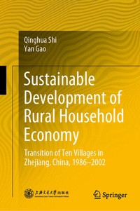 Enlarge image Cover: Sustainable Development of Rural Household Economy - Springer