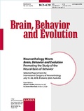 Cover: Neuroethology Meets Brain, Behavior and Evolution - S. Karger