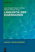 Cover: Linguistik der Eigennamen - De Gruyter