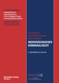 Abbildung von: Niedersächsisches Kommunalrecht - Maximilian Vlg