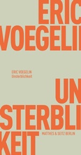 Cover: Unsterblichkeit - Matthes & Seitz Berlin