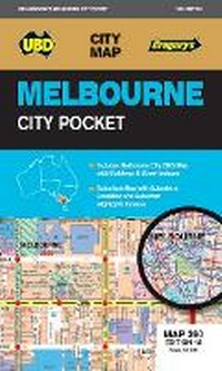 Abbildung von: Melbourne City Pocket Map 360 18th ed - UBD Gregory's
