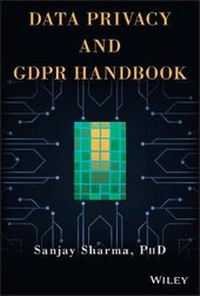Abbildung von: Data Privacy and GDPR Handbook - Wiley