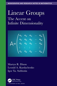 Abbildung von: Linear Groups - Chapman & Hall/CRC