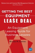 Cover: Getting the Best Equipment Lease Deal - Business Expert Press