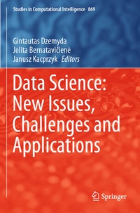 Enlarge image Cover: Data Science: New Issues, Challenges and Applications - Springer
