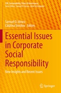 Cover: Essential Issues in Corporate Social Responsibility - Springer