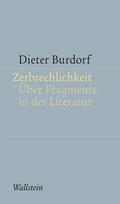 Cover: Zerbrechlichkeit - Wallstein