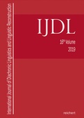 Cover: International Journal of Diachronic Linguistics and Linguistic Reconstruction - Reichert Verlag