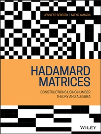 Abbildung von: Hadamard Matrices - Wiley