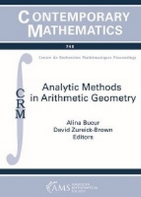 Enlarge image Cover: Analytic Methods in Arithmetic Geometry - American Mathematical Society