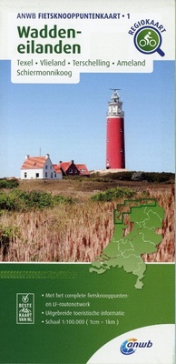 Abbildung von: Wadden Islands bicycle junction maps: 1 - ANWB BV, Netherlands