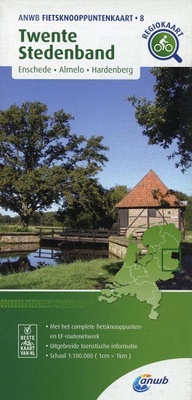 Abbildung von: Twente Stedenband bicycle junction maps: 8 - ANWB BV, Netherlands