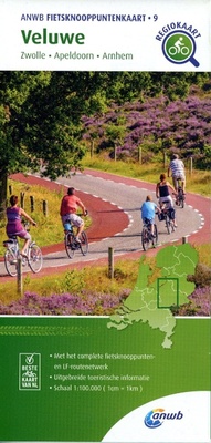 Abbildung von: Veluwe bicycle junction maps: 9 - ANWB BV, Netherlands