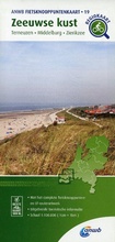 Cover: Coast of Zealand bicycle junction maps: 19 - ANWB BV, Netherlands