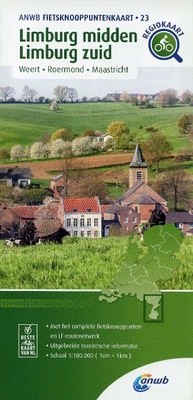 Abbildung von: Limburg Middle - Limburg South bicycle junction maps: 23 - ANWB BV, Netherlands