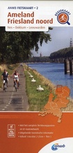 Cover: Ameland, Friesland North cycling map: 2 - ANWB BV, Netherlands