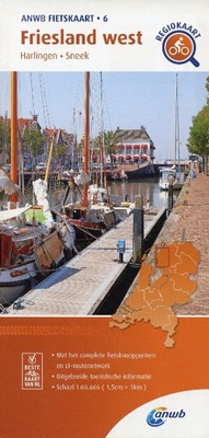 Abbildung von: Friesland West cycling map: 6 - ANWB BV, Netherlands