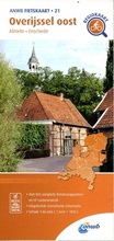 Cover: Overijssel East cycling map: 21 - ANWB BV, Netherlands