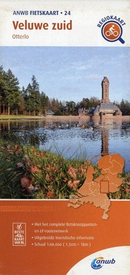 Abbildung von: Veluwe South cycling map: 24 - ANWB BV, Netherlands