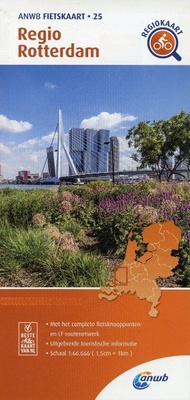 Abbildung von: Region Rotterdam cycling map: 25 - ANWB BV, Netherlands
