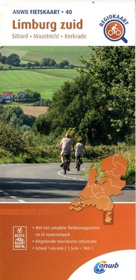 Abbildung von: Limburg South cycling map: 40 - ANWB BV, Netherlands