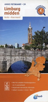 Abbildung von: Limburg Central cycling map: 39 - ANWB BV, Netherlands