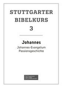 Abbildung von: Johannes - Deutsche Bibelgesellschaft
